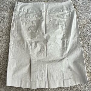 Light Tan Pencil Skirt